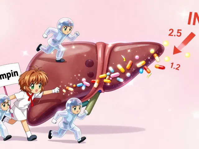 Rifampin Induction: How It Lowers Anticoagulant and Antiviral Levels