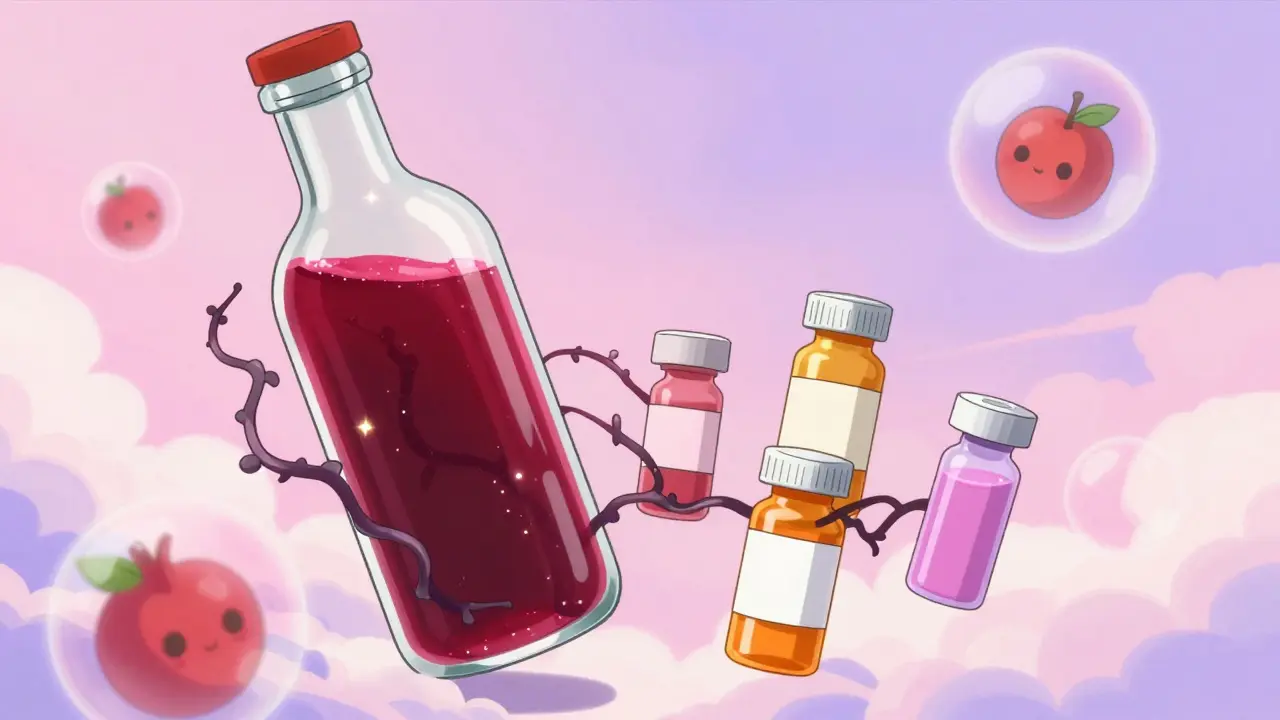 Pomegranate Juice and Medication Metabolism: What to Consider